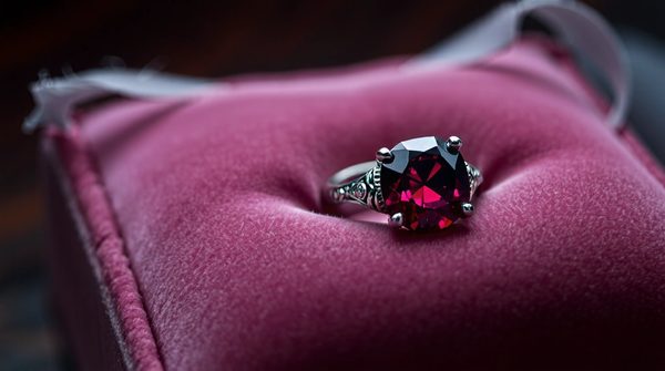 Découvrez la force des bagues en pierre rouge chez les gemmettes